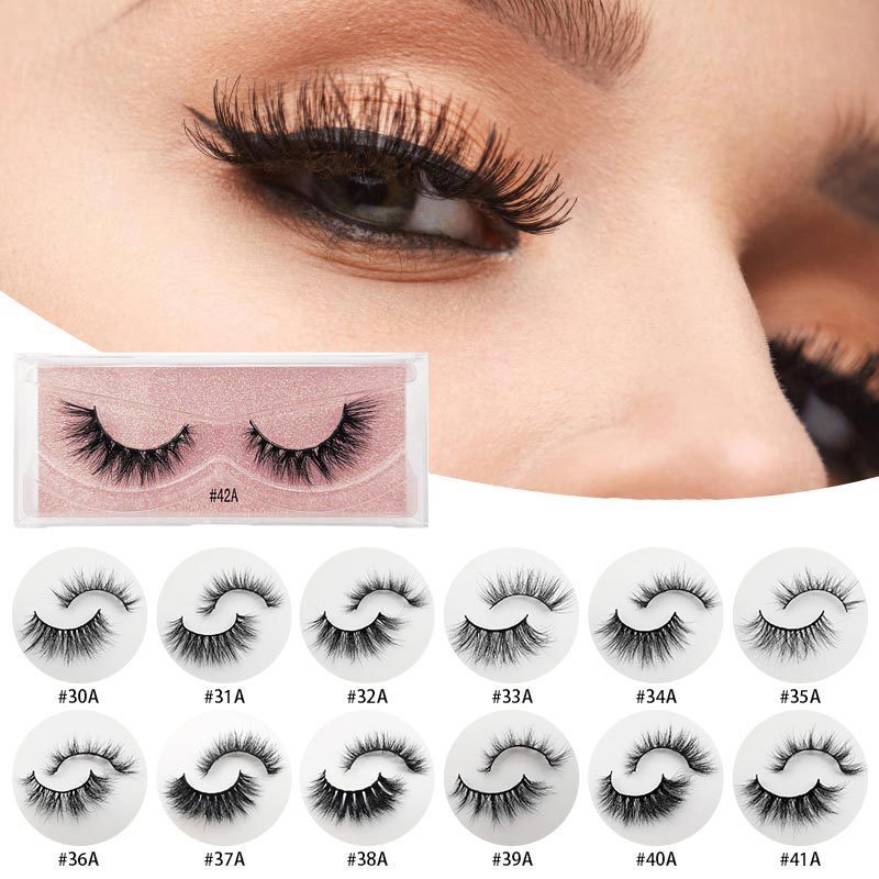 False eyelashes 3d beauty salon web celebrity performance eyelashes