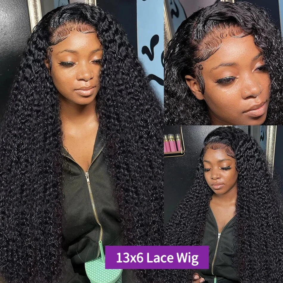 Hd Lace Wigs 13x6 Human Hair Wigs Pre Plucked Curly Wigs 40 Inch Water Wave Lace Front Wig Deep Wave Lace Front Wigs Human Hair
