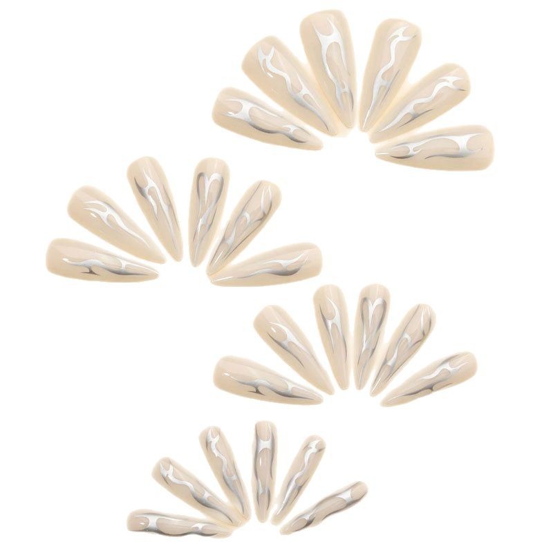 Dark Wind Long Pointed Wear Long Pointed Nails Detachable