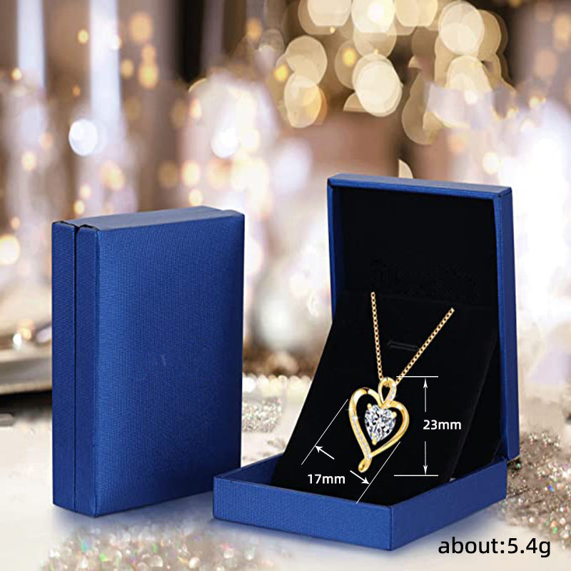 Korean Style Korean Version Box Chain Lock Bone Chain Necklace